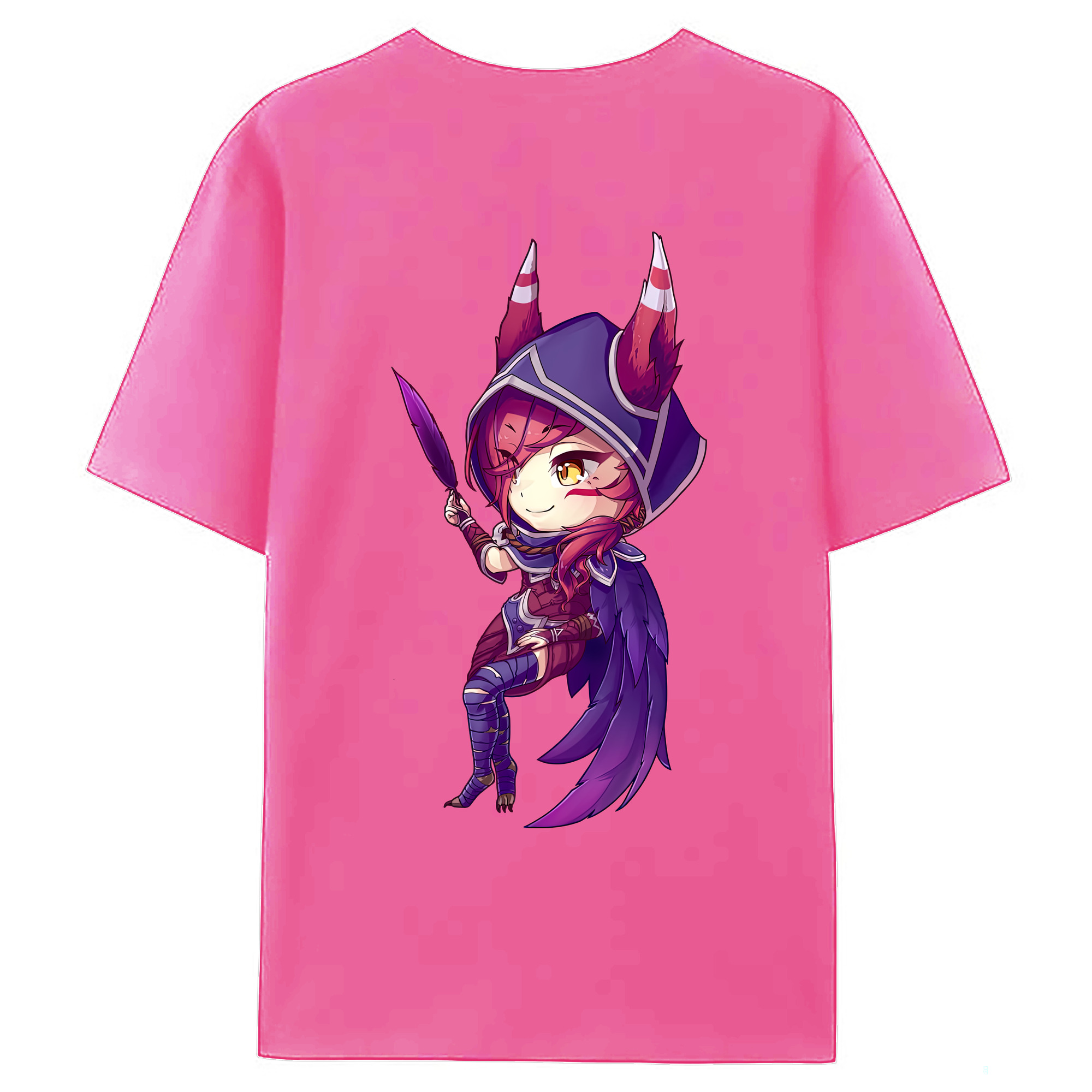 （画像用） リーグ・オブ・レジェンド League of Legends LOL レディース半袖Tシャツ(バックプリント)